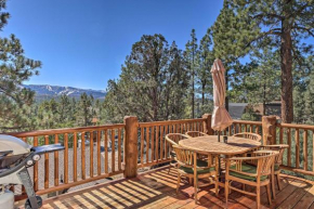 4 Mi to Snow Summit Cabin with Mtn Views and Decks